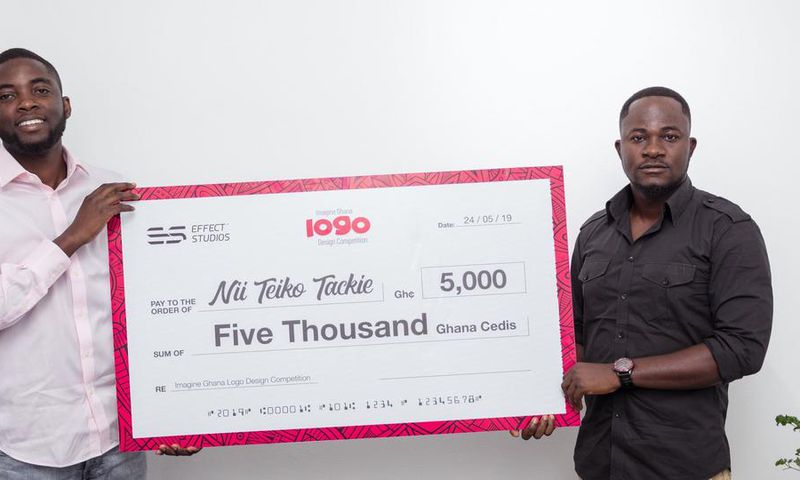 Mr. Stanley Anani (Effect Studios) and Mr. Nii Teiko Tackie (Winner)
