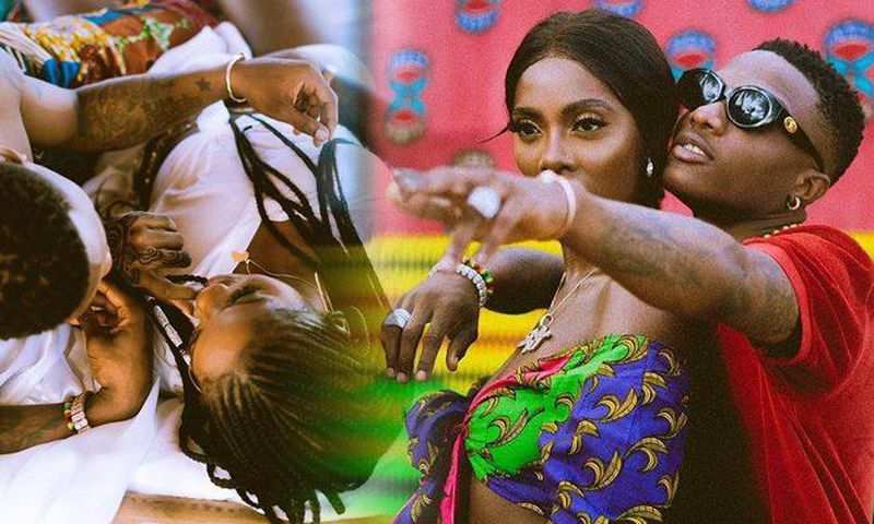 Tiwa Savage and Wizkid