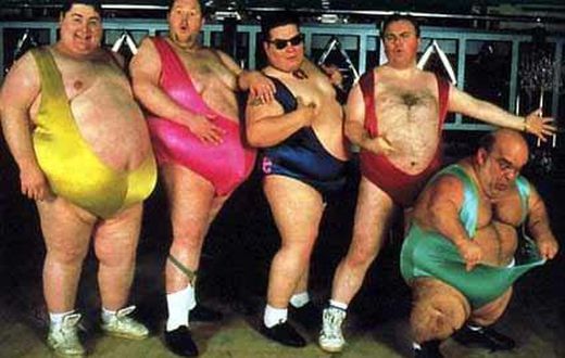 Sexy fat men