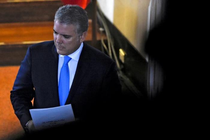 Colombian President Ivan Duque was the targeted of a suspected terrorist plot, the country's attorney general has said