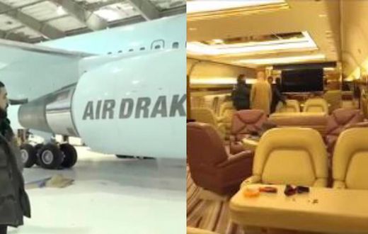 Drake acquires a new plane