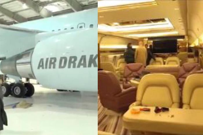 Drake acquires a new plane