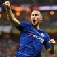 Eden Hazard scored twice as Chelsea swept Arsenal aside in Baku