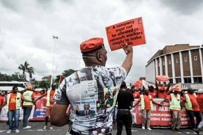 South Africa's jobless rate is near a record at 27 percent despite higher levels of education