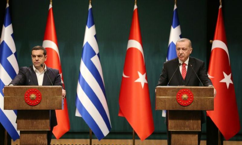 Erdogan and Tsipras discussed a range of issues during the Greek premier's visit earlier this month, including bilateral disputes and the divided island of Cyprus