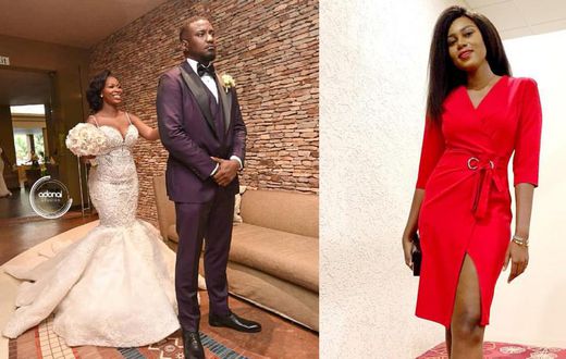 mr and Mrs Dumelo and Yvonne Nelson