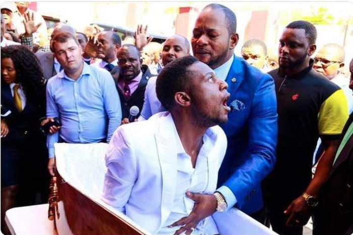 CapturePastor Lukau's church backtracks, says 'resurrected corpse' was already alive