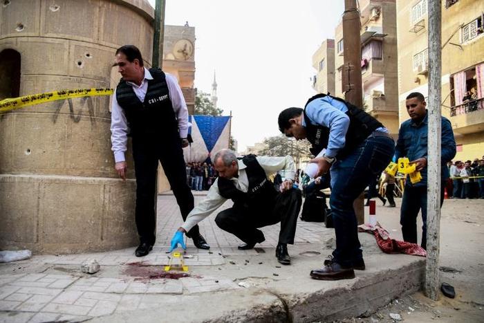 Ten people were killed in the attack targeting the Saint Mina church in the southern outskirts of Cairo in 2017