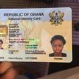 Ghana card