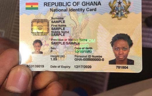 Ghana card