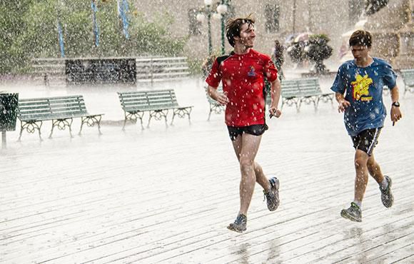 Avoid walking in the rain