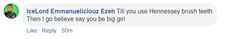 Facebook comment
