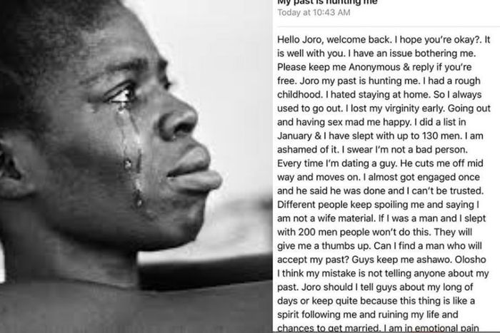 “I have slept with 130 men so far” – Lady with high body count laments about how it's haunting her