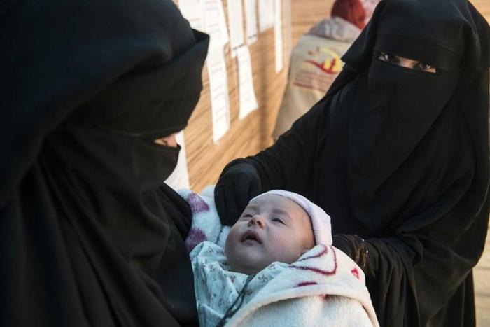 Doctors treating the dozens of babies being brought into makeshift clinics in eastern Syria by mothers who have fled the Islamic State group's last stand face a race against time to detect the signs of life-threatening acute malnutrition