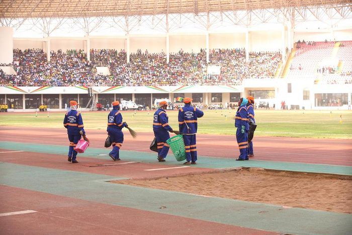 Zoomlion cleans Tamale stadium after Independence Day celebrations