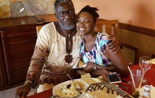 Late Ebony and her father