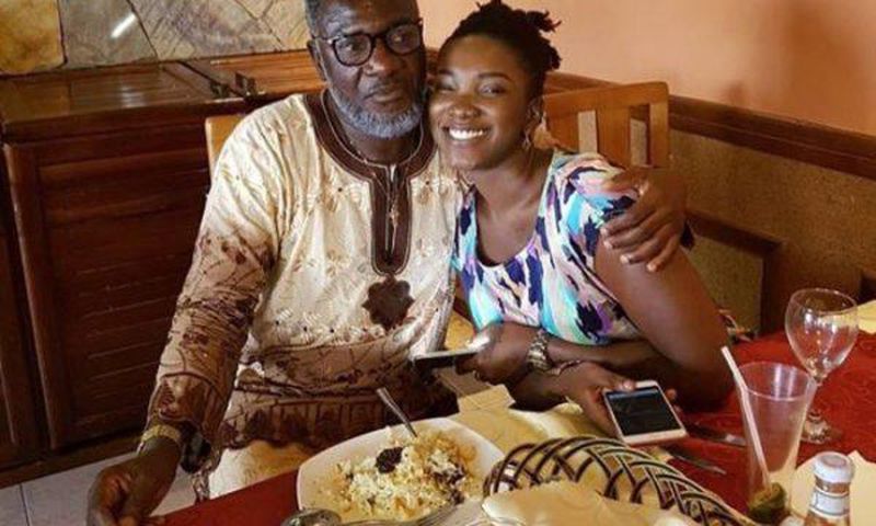 Late Ebony and her father