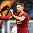 AS Roma forward Edin Dzeko scored his third goal in as many league matches