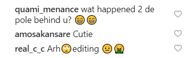 Instagram comment