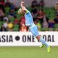 Daegu's Cesinha celebrates the equaliser against Melbourne Victory