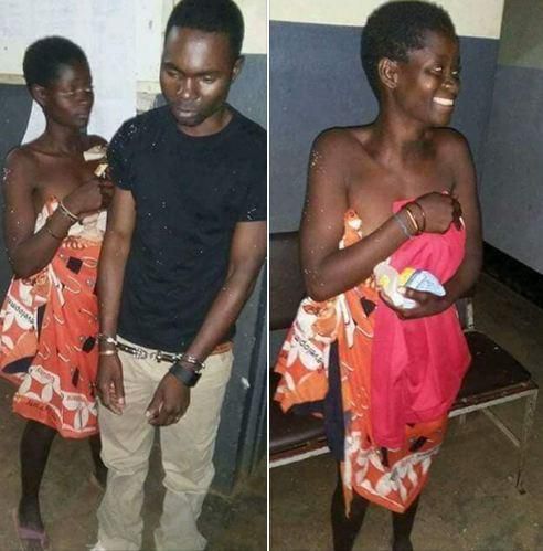 Young man caught red-handed having sex with mentally ill woman