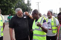 Jerry John Rawlings and CEO of Zoomlion, Dr. Siaw Agyapong
