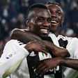 Blaise Matuidi (left) and Moise Kean both scored for Juventus in a 4-1 win over Udinese