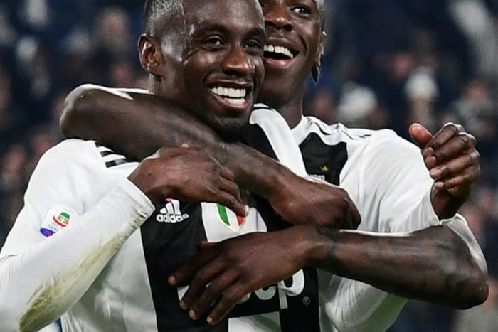 Blaise Matuidi (left) and Moise Kean both scored for Juventus in a 4-1 win over Udinese