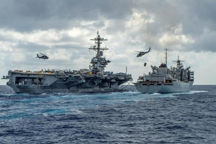 Washington has deployed an aircraft carrier group and B-52 bombers to the Gulf against what it claims is an imminent threat from Tehran