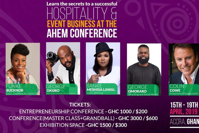 The African Hospitality & Event Management Conference 2019; A one on one with the industry experts