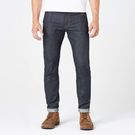 DSTLD Mens Skinny Slim Raw Denim Jeans