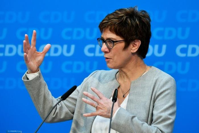 Kramp-Karrenbauer is a devout Catholic who has spoken out against same-sex marriage