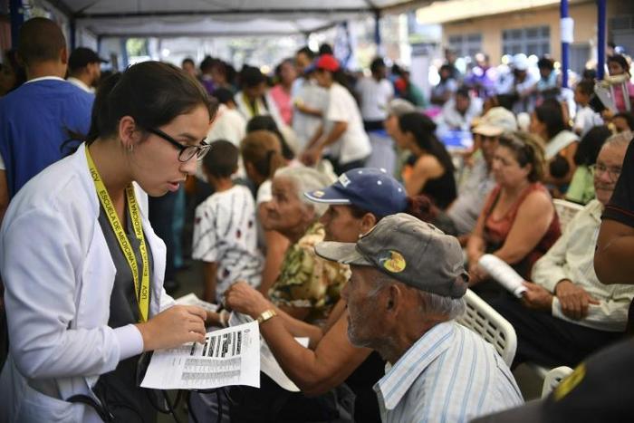 Opposition leader Juan Guaido says 600,000 people have signed up as volunteers already and has set a target of one million by Saturday