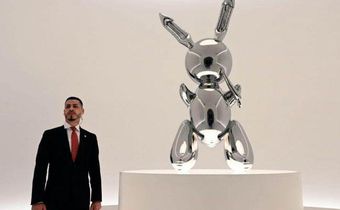 Koons sculpture smashes record for work by a living artist