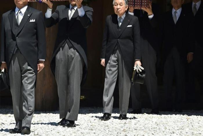 Japanese Emperor Akihito will abdicate on April 30