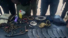Charms, ammunition recovered from kidnappers