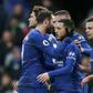 Gonzalo Higuain (left) and Eden Hazard (centre) both scored twice for Chelsea in a 5-0 thrashing of Huddersfield