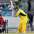 James Faulkner batting during a Twenty20 cricket match in Canberra