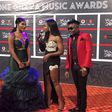 Wendy Shay channels Mrs Dumelo wedding dress for VGMA