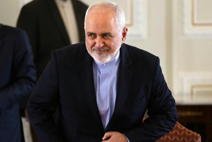 Iran's Foreign Minister Mohammad Javad Zarif, seen here during a press conference in Tehran earlier this month, has announced his resignation on Instagram