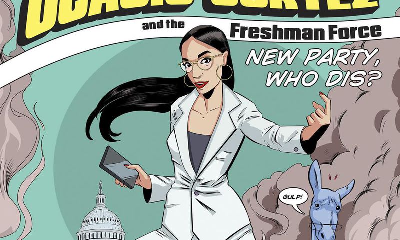 Alexandria Ocasio-Cortez as a Super Hero? This Comic Book Thinks So