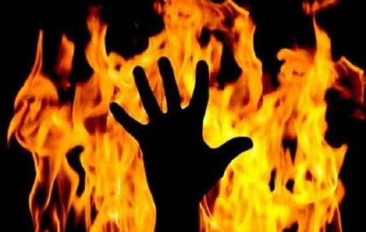 Burnt to death