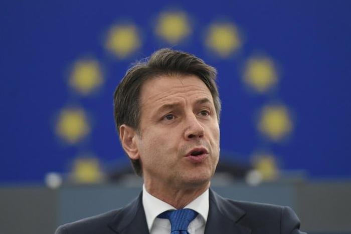 Italy’s Prime Minister Giuseppe Conte came in for criticism notably over Italy's hard line on migration as he addressed a plenary session at the European Parliament