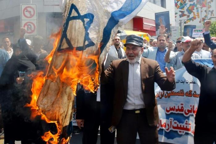 Quds (Jerusalem) Day rallies in support of the Palestinian cause were launched by Iran's revolutionary leader Ayatollah Ruhollah Khomeini and are held by pro-Iranian groups across the region