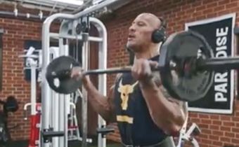 The Rock Digs This Old-School Biceps Move