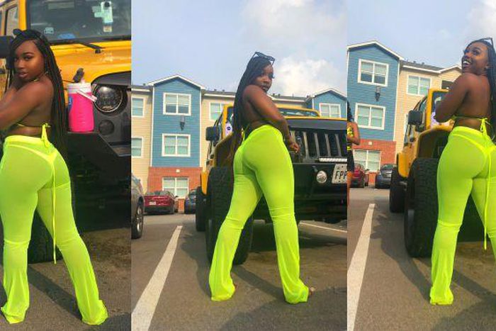 “My boo would never cheat; I’ve got the whole package” Curvaceous lady brags (photos)