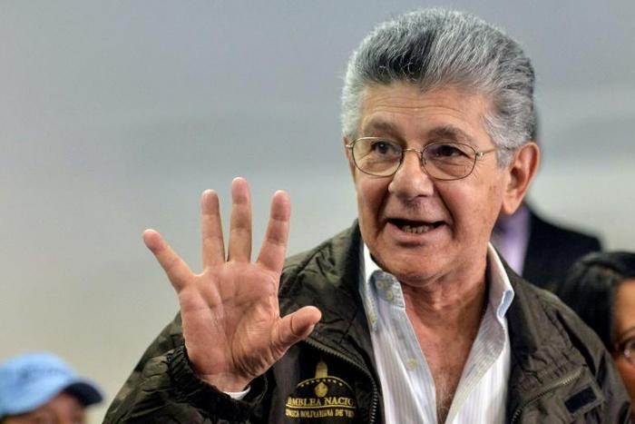 Henry Ramos Allup, the leader of Venezuela's Democratic Unity Movement (MUD) and a former leader of the country's National Assembly, is among those to be prosecuted for supporting a failed uprising against President Nicolas Maduro