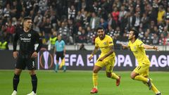 Pedro's first-half goal drew Chelsea level after Luka Jovic had given hosts Frankfurt the lead in Thursday's semi-final clash