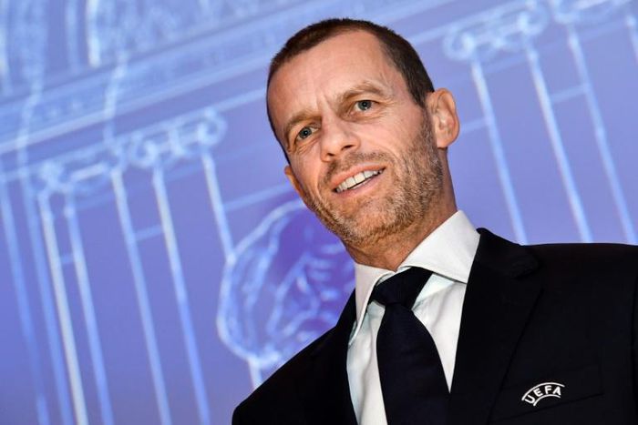 UEFA President Aleksander Ceferin attends the 43rd Ordinary UEFA Congress on February 7, 2019 in Rome.