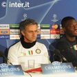 Jose Mourinho and Sulley Muntari